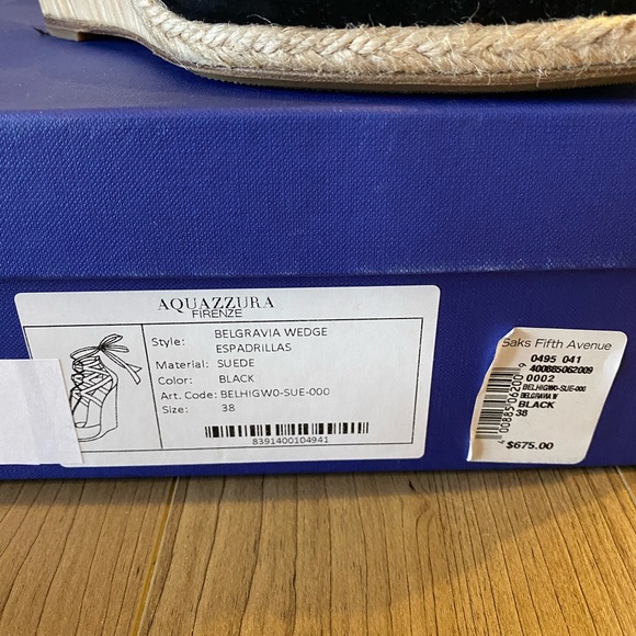 Aquazurra Belgravia espadrille wedges - Picture 8 of 8